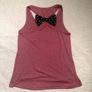 Bow Racerback Tank Top